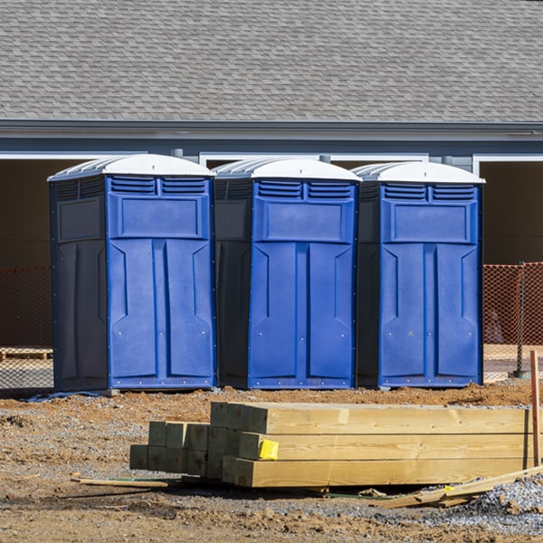 are there any restrictions on what items can be disposed of in the portable toilets in Florham Park New Jersey